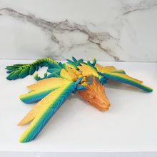 Load image into Gallery viewer, 3D Printed Articulated Flying Dragon