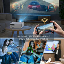 Load image into Gallery viewer, Native 1080P 5G WiFi Projector 8000LM