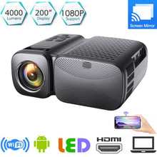 Load image into Gallery viewer, Mini WiFi HD Projector with HDMI