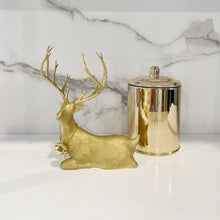 Load image into Gallery viewer, 3D Printed Golden Christmas Reindeer Christmas Decorations Ornament