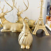 Load image into Gallery viewer, 3D Printed Golden Christmas Gnome