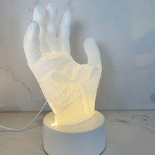 Load image into Gallery viewer, 3D Printed Hand Shape Phone Holder Led Lights