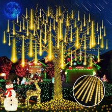 Load image into Gallery viewer, Meteor Christmas Lights LED Solar String Lights Xmas Party Decorations