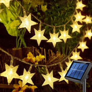 Solar Christmas String Lights Xmas Tree Decorations