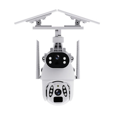 4G Dual Lens HD Solar Security Camera