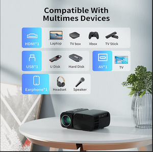 Mini WiFi HD Projector with HDMI