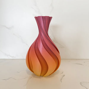 3D Printed Spiraling Splendor Vase