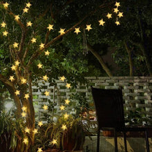 Load image into Gallery viewer, 50 LED Star String Solar Lights