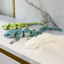 Load image into Gallery viewer, 3D Printed Crocodile-Skinned Dinosaur