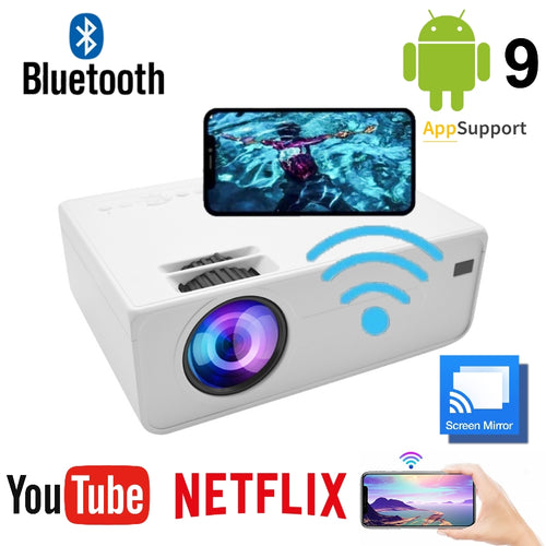 HD Projector With Android9 System App Support