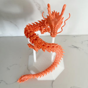 3D Printed Articulated Dragon