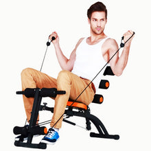 Load image into Gallery viewer, Home Gym Abdominal Trainer Exercise Bench 6 in 1