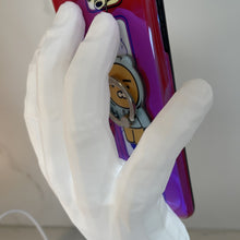 Load image into Gallery viewer, 3D Printed Hand Shape Phone Holder Led Lights