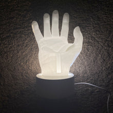 Load image into Gallery viewer, 3D Printed Hand Shape Phone Holder Led Lights