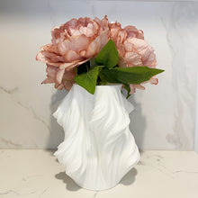 Load image into Gallery viewer, 3D Printed Ocean&#39;s Embrace Vase White