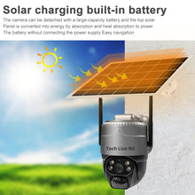 Load image into Gallery viewer, Solar Outdoor IP WiFi Security Camera Full HD