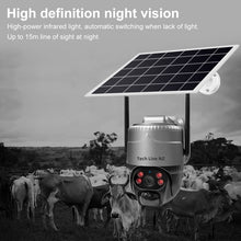 Load image into Gallery viewer, Solar Outdoor IP WiFi Security Camera Full HD