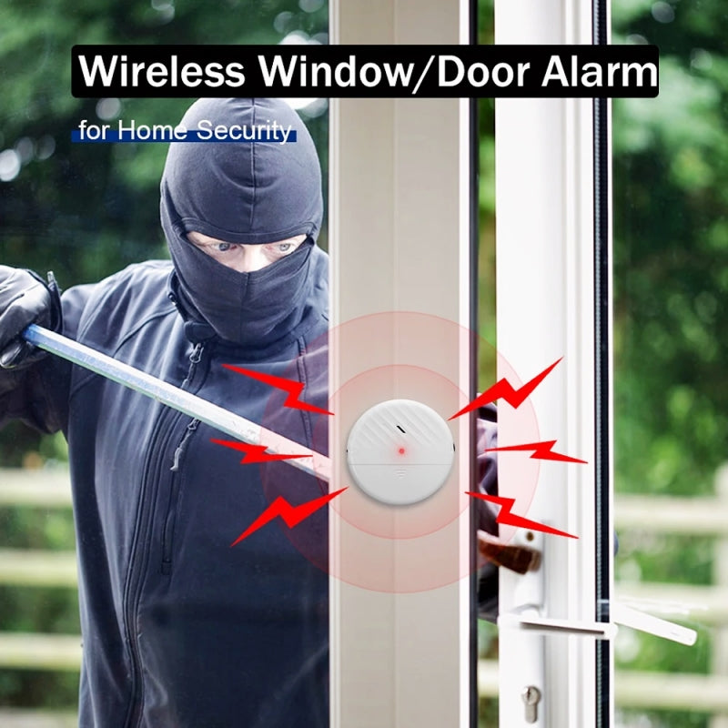 WiFi Door Window Vibration Sensor Alarm App Support