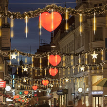 Load image into Gallery viewer, Meteor Shower Lights LED Solar String Lights