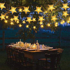 50 LED Star String Solar Lights