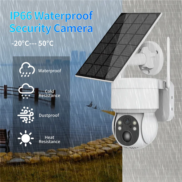 Abx Camera Solar Wireless Security Camera HD 1440P 4MP in NZ - TechLive – Techlive