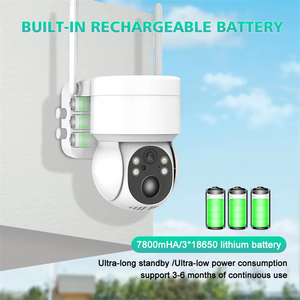 Solar WiFi Security Camera HD 4MP 1440P