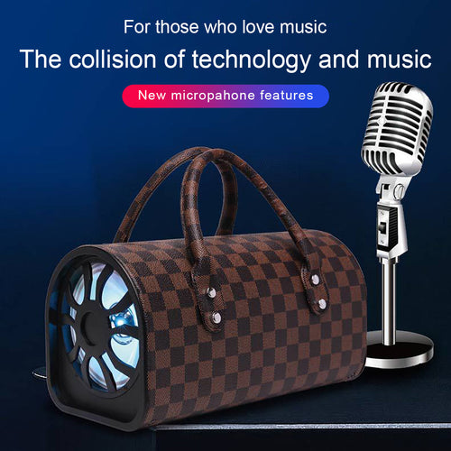 Portable Bluetooth Handbag Speaker FM Radio