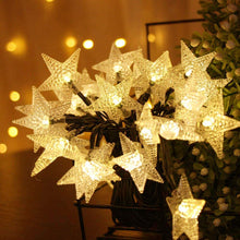 Load image into Gallery viewer, 50 LED Star String Solar Lights