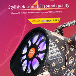 Portable Bluetooth Handbag Speaker FM Radio