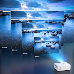 4K Full HD 5G WiFi Projector 8000 lumens