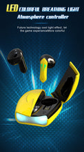 Load image into Gallery viewer, Bluetooth Earphones Bumblebee Yellow