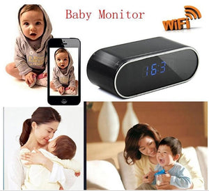 Hidden WiFi HD 1080P security Camera ip Camera Clock