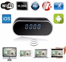 Load image into Gallery viewer, Hidden WiFi HD 1080P security Camera ip Camera Clock