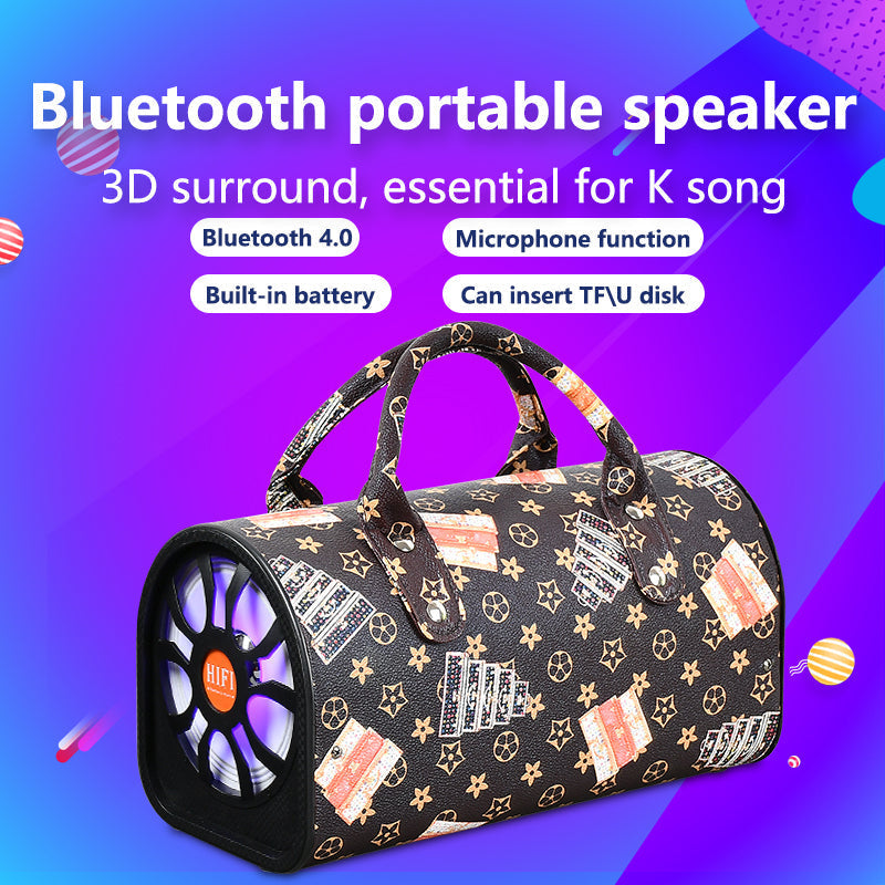 Portable Bluetooth Handbag Speaker FM Radio in NZ – Techlive