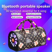 Load image into Gallery viewer, Portable Bluetooth Handbag Speaker FM Radio