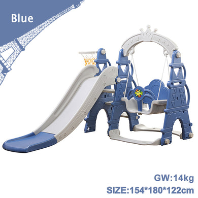 3 in 1 Kids Indoor and outdoor swing slide set