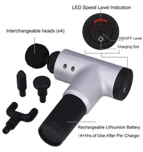 Load image into Gallery viewer, Electric Muscle Massage Gun - Black