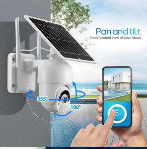 4G Solar PTZ Camera 1080P HD