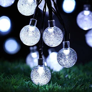 50 LED Solar BULB String Lights