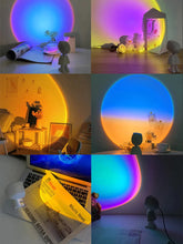 Load image into Gallery viewer, Robot LED Sunset Lights Projector