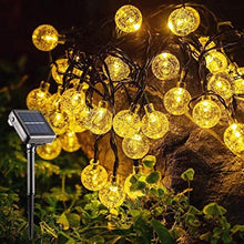 Load image into Gallery viewer, 50 LED Solar BULB String Lights