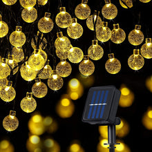 Load image into Gallery viewer, 50 LED Solar BULB String Lights