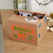 Load image into Gallery viewer, Cute cat money bank Saving Box