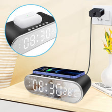 Load image into Gallery viewer, Fast Samsung iPhone Wireless Charger Clock