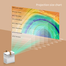 Load image into Gallery viewer, Portable WiFi Projector App Support