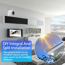 Load image into Gallery viewer, Solar Wireless HD 1080P Security Camera with Sensor lights