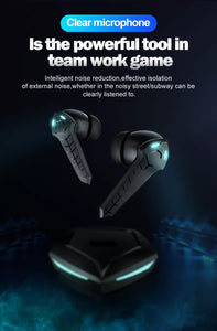 Bluetooth Earphones Gaming Design