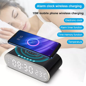 Fast Samsung iPhone Wireless Charger Clock