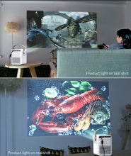 Load image into Gallery viewer, WiFi Bluetooth Projector 1080P With Rechargeable Battery