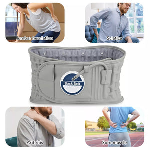 Lumbar Back Support Spinal Air Traction Belt